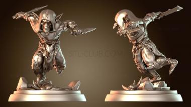 3D модель Маленький Гоблин-Ветеран (STL)