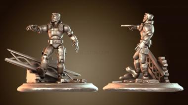 3D модель Маленькие солдатики Чип Хаззард Бесстрашный (STL)