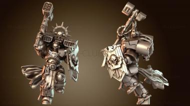 3D модель Разбейте Капитана Ракетного Молота (STL)