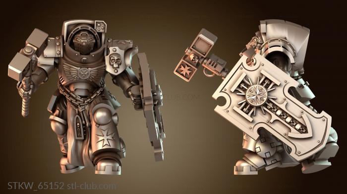 Military Щит Smasher Termie, тисненый молот Agressor