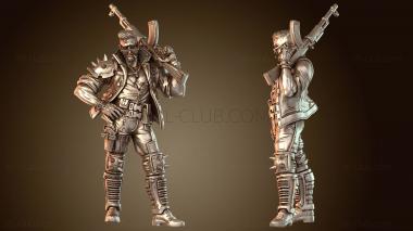 3D модель Курящий Райдер Свирепый (STL)