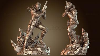 3D модель Бандана со змеей (STL)