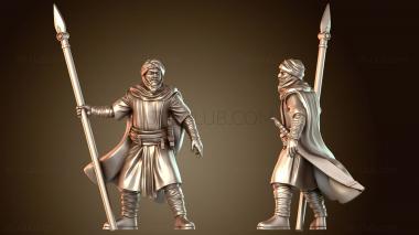 3D модель Змеиные воины (STL)