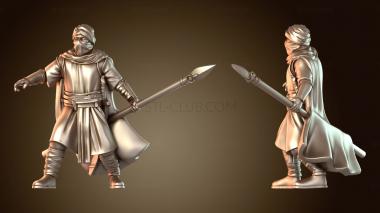 3D модель Змеиные воины скрываются (STL)