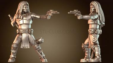 3D модель Пират-змеечеловек (STL)