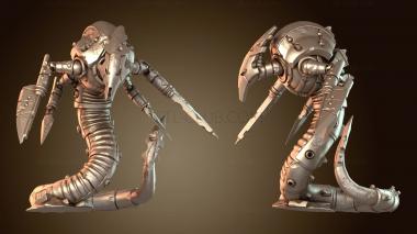 3D модель Змеи ползают (STL)