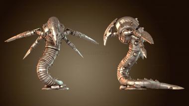 3D модель Змеи зазубренные (STL)