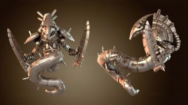 3D модель Змеи Кин (STL)