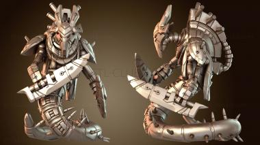 3D модель Змеиные мечи (STL)