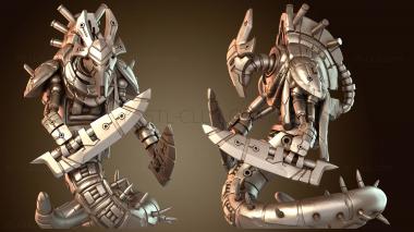 3D модель Змеиные мечи Двойные (STL)