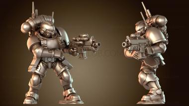 3D модель Подлый агрессор из Sneaky Boys (STL)