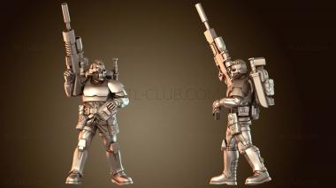 3D модель Снайпер Назад (STL)