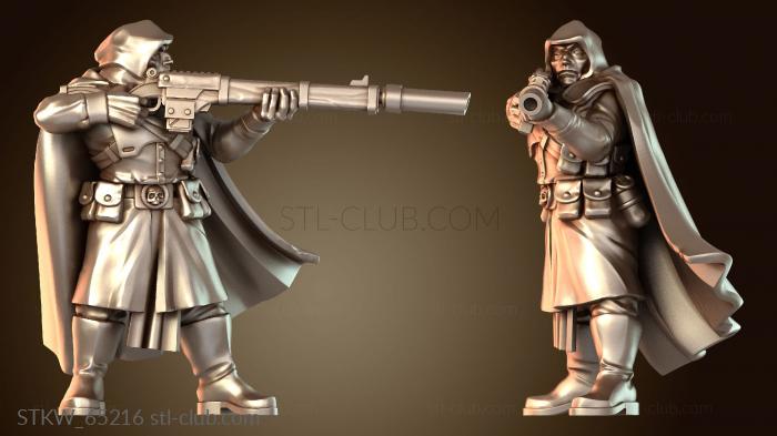 Military Снайперы Red Pilgrim Legs Armored