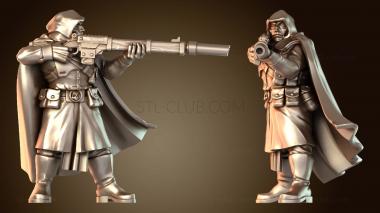 3D модель Снайперы Red Pilgrim Legs Armored (STL)