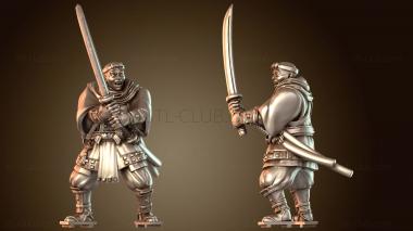 3D модель Сохэй Монах Мечник Старый (STL)