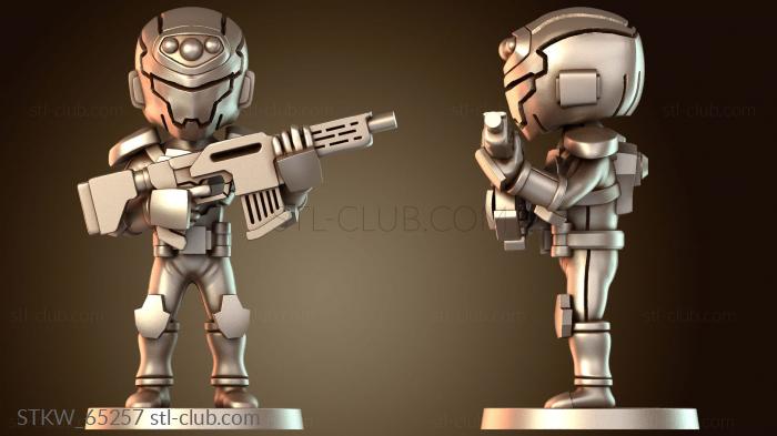 Sol Force Marine The Pit Board Game Stamped