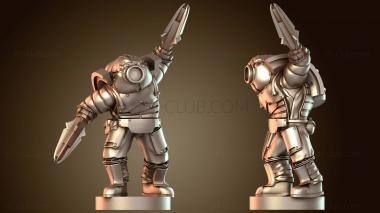 3D модель Солнечная Ауксилия Огрин Посвященный (STL)