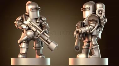 3D модель Солнечное барбекю с питанием (STL)