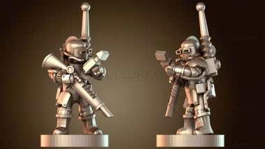 3D модель Элитный солдат солнечной связи (STL)