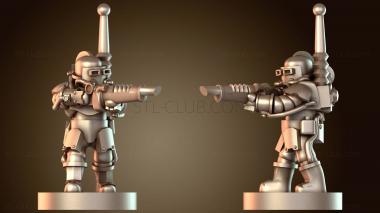 3D модель Солнечные связисты бдительны (STL)