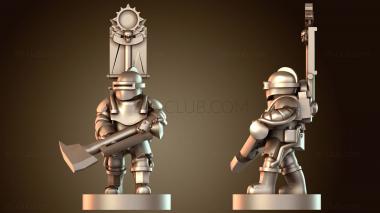 3D модель Солнечный элитный топор Вексилла (STL)