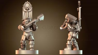 3D модель Солнечная элита Топор Вексилла Судья (STL)