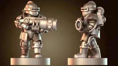 3D модель Солнечные элитные винтовки бронированные (STL)