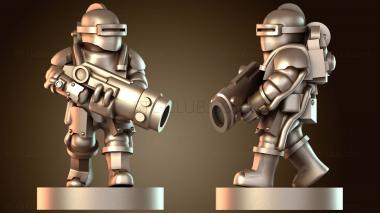 3D модель Солнечные элитные винтовки закаленные (STL)