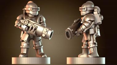 3D модель Солнечные элитные винтовки укрепились (STL)