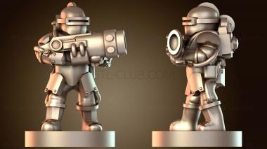 3D модель Солнечные элитные винтовки сфокусированы (STL)