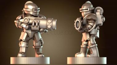 3D модель Солнечные элитные винтовки Смертоносные (STL)