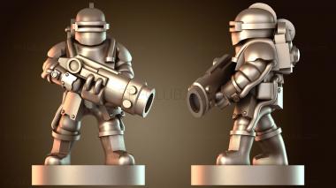 3D модель Солнечные элитные винтовки Overwatch (STL)