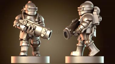 3D модель Солнечные элитные винтовки Каратель (STL)