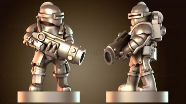 3D модель Солнечные элитные винтовки Valiant (STL)