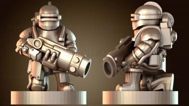 3D модель Солнечные элитные винтовки Xiphos (STL)