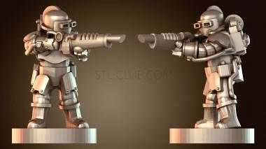 3D модель Солнечный десантник тактический (STL)