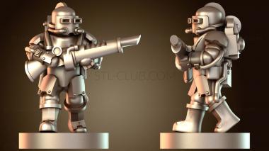 3D модель Солнечный штурмовик закаленный (STL)