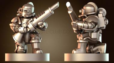 3D модель Солнечный штурмовик-защитник (STL)