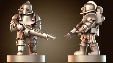 3D модель Солнечный штурмовик Брутальный (STL)