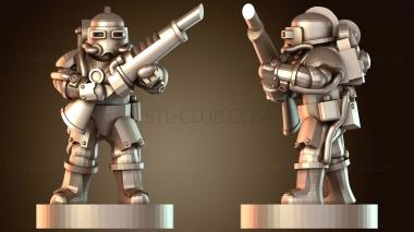 3D модель Солнечный штурмовик Overwatch (STL)