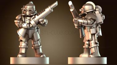 3D модель Солнечный штурмовик-следопыт (STL)