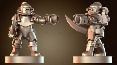 3D модель Солнечный штурмовик Цепкий (STL)