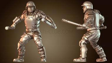 3D модель СОЛДАТ Бронированный (STL)