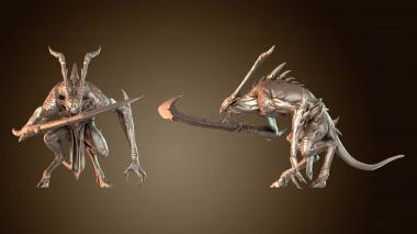 3D модель Солдат Армблейд Круч Бэр (STL)