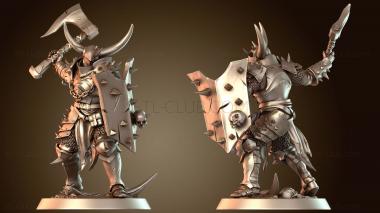 3D модель Атака солдатского топора (STL)