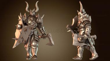 3D модель Солдатский топор Walk Hardened (STL)