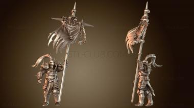 3D модель Солдат Знамени Ветеран (STL)