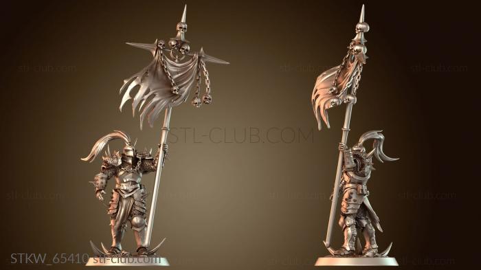 Солдатское знамя охраняется