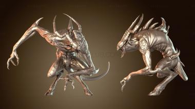 3D модель Солдат Крауч (STL)