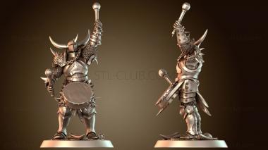 3D модель Солдат Барабанщик (STL)